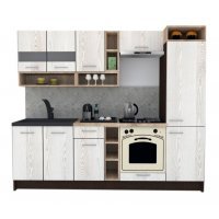 Bucatarie COSSY NEW 250 B2 Wenge / Decor K010